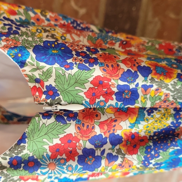 J. Crew Dresses J Crew Liberty Margaret Annie Print Fabric